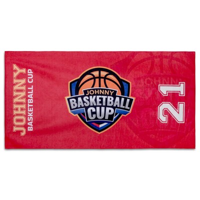 Full Color Economy Beach Towel - 30 X 60"